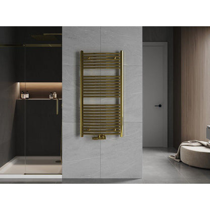 Mexen Ares badeværelsesradiator 1200x600 i guld