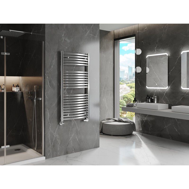 Mexen Helios badeværelsesradiator 1200x600 krom