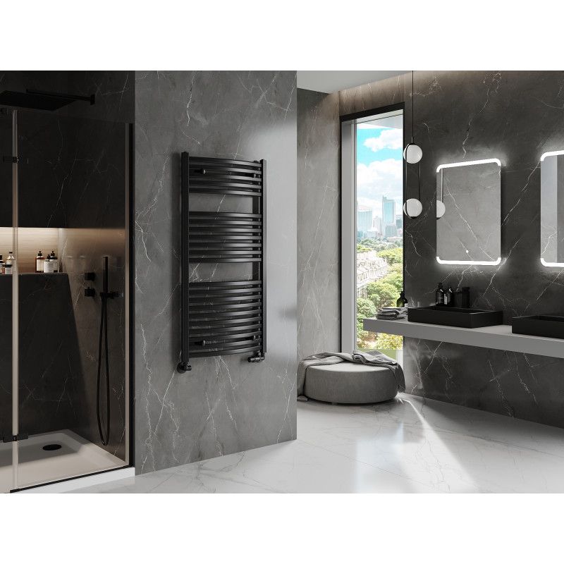 Mexen Helios badeværelsesradiator 1200x600 sort