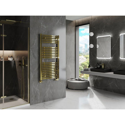 Mexen Helios badeværelsesradiator 1200x600 i guld