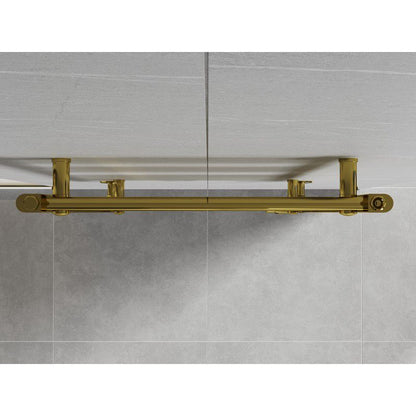 Mexen badeværelsesradiator 1200x600 Mars guldfinish