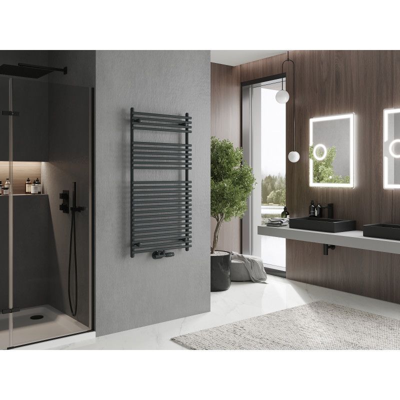 Mexen Sol antracit badeværelsesradiator 1200x600