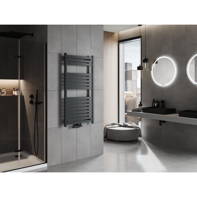 Mexen Uran 1200x600 antracit badeværelsesradiator