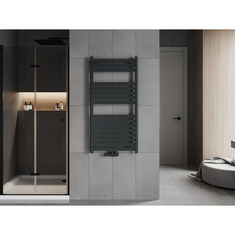 Mexen Uran 1200x600 antracit badeværelsesradiator