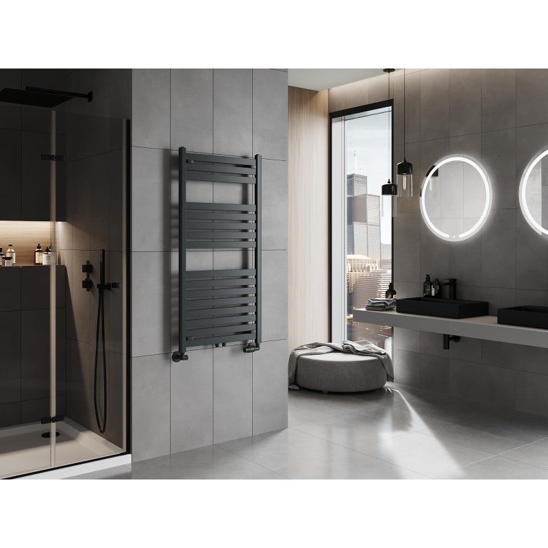 Mexen Uran 1200x600 antracit badeværelsesradiator
