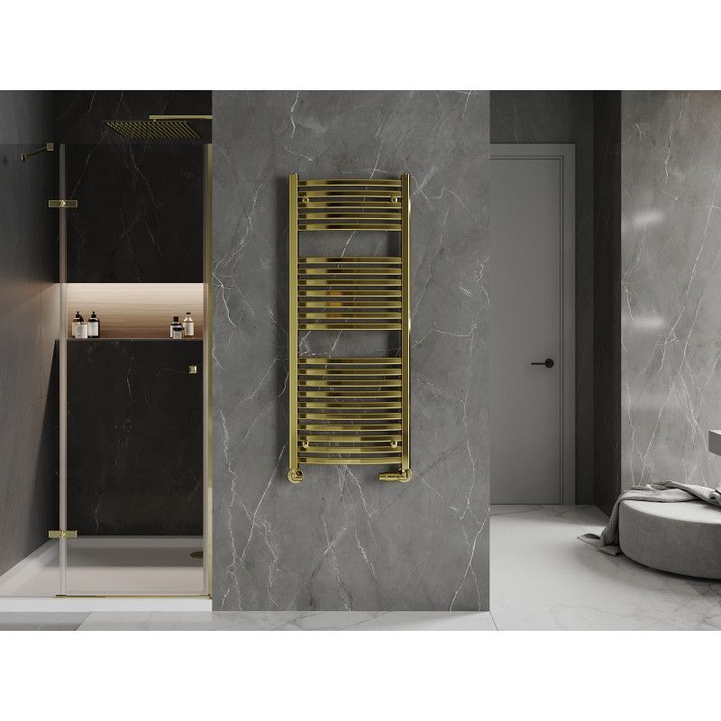Mexen Helios badeværelsesradiator 120x50 i guld