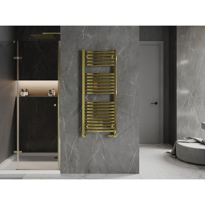 Mexen Helios badeværelsesradiator 120x50 i guld