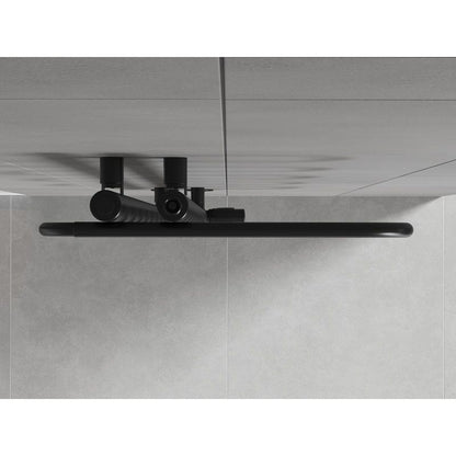 Mexen Kiso badeværelsesradiator 1250x500 mat-sort