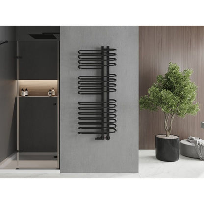 Mexen badeværelsesradiator 1300x550 Ops sort