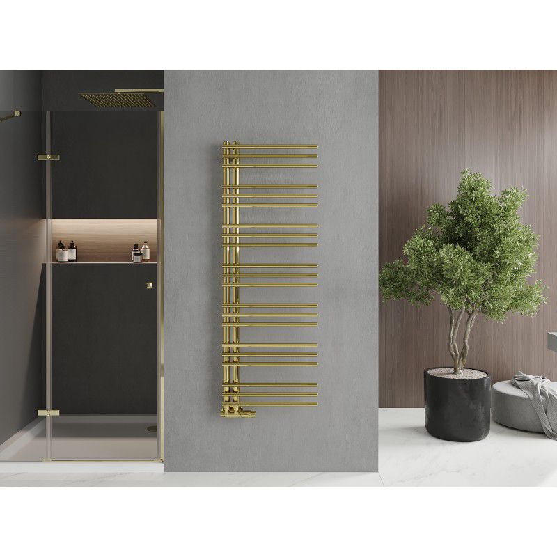 Mexen Neptun badeværelsesradiator 1400x500 i guld