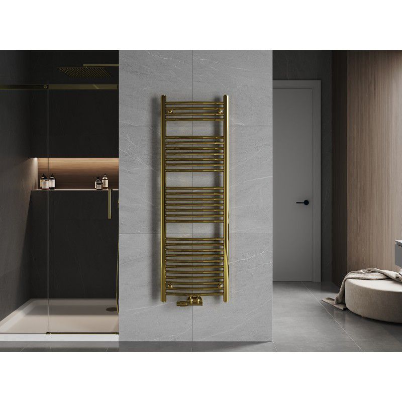 Mexen Ares badeværelsesradiator 1500x500 i guld