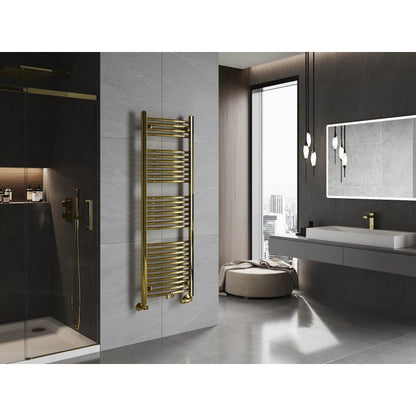 Mexen Ares badeværelsesradiator 1500x500 i guld