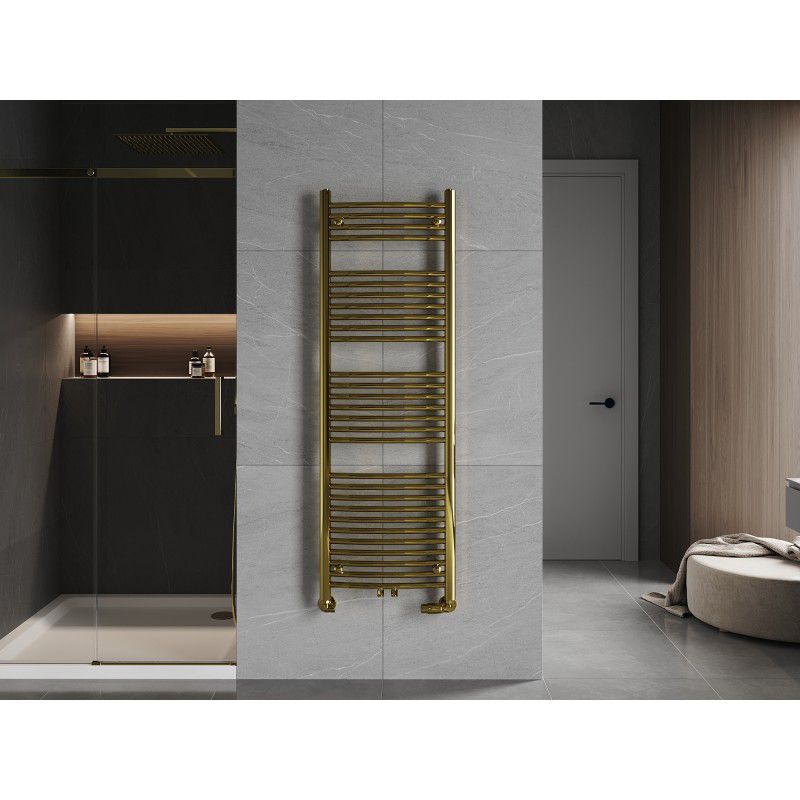 Mexen Ares badeværelsesradiator 1500x500 i guld