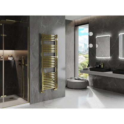 Mexen Helios badeværelsesradiator 1500x500 i guld