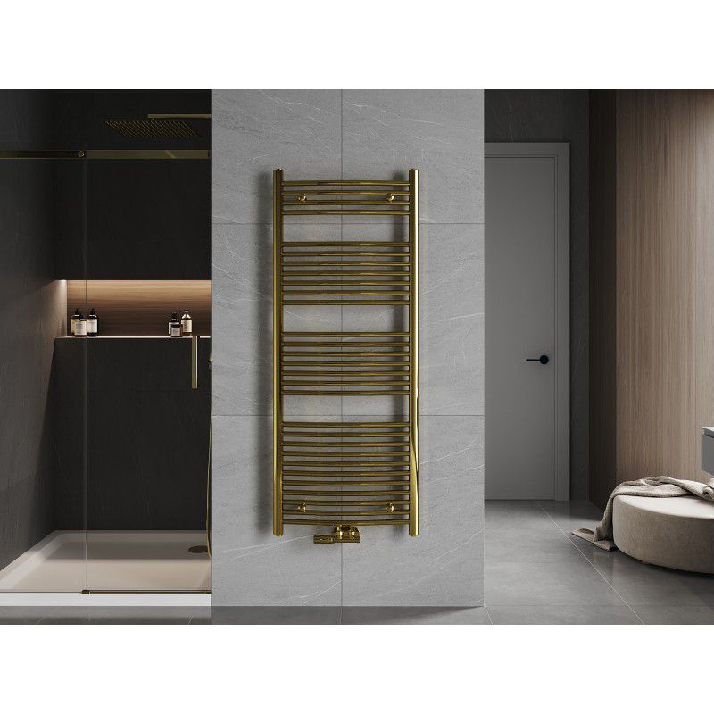 Mexen Ares badeværelsesradiator 1500x600 i guld