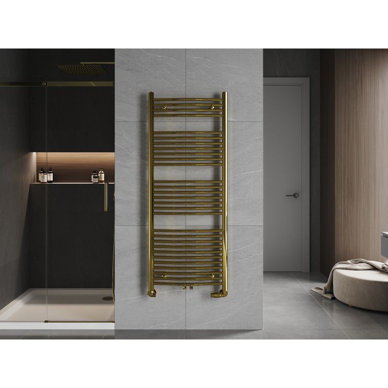 Mexen Ares badeværelsesradiator 1500x600 i guld