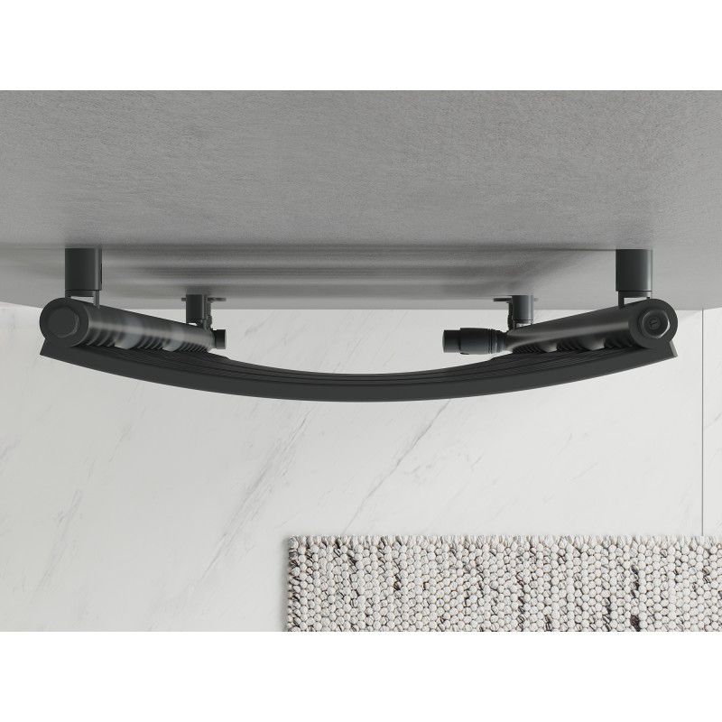 Mexen Bachus badeværelsesradiator 1600x500 antracit