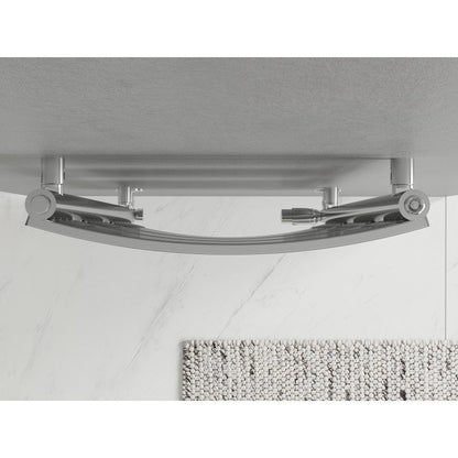 Mexen Bachus badeværelsesradiator 1600x500 krom