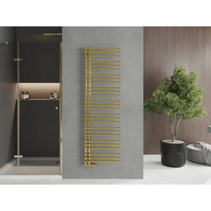 Mexen Neptun badeværelsesradiator 1600x500 guldfarvet