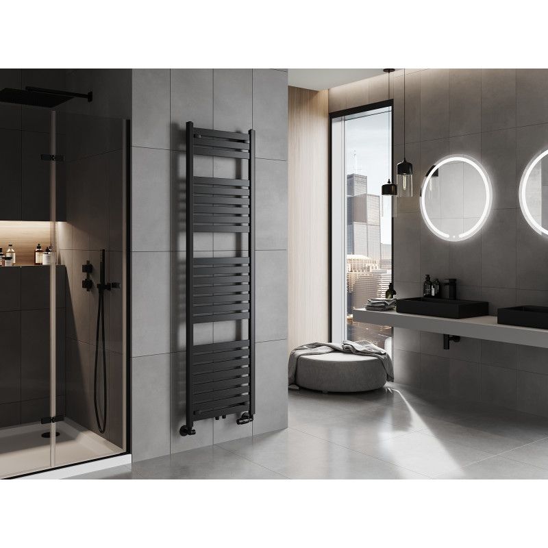 Mexen 1800x500 Uran badeværelsesradiator i mat-sort