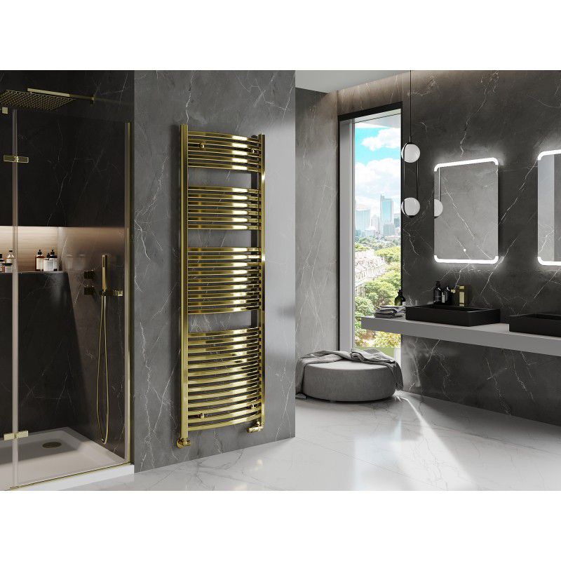 Mexen Helios badeværelsesradiator 1800x600 mm i guld