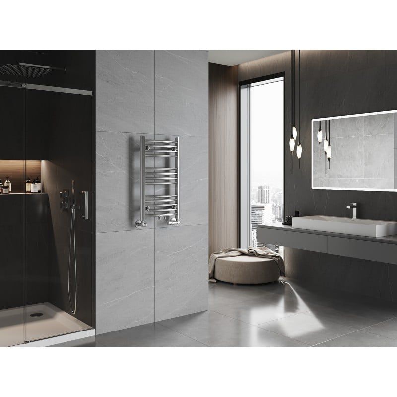 Mexen Ares badeværelsesradiator 700x400 krom