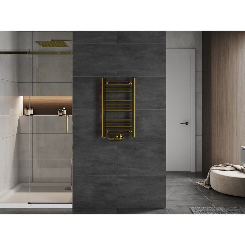 Mexen badeværelsesradiator 700x400 Mars guldfinish