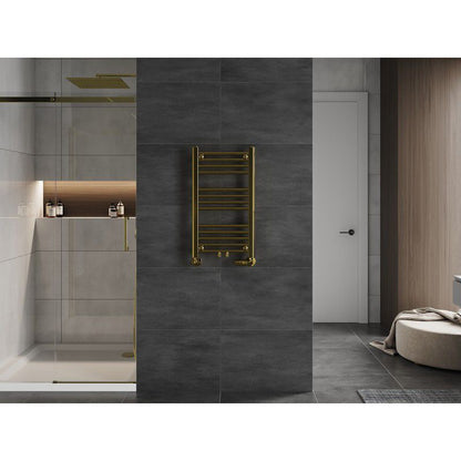 Mexen badeværelsesradiator 700x400 Mars guldfinish