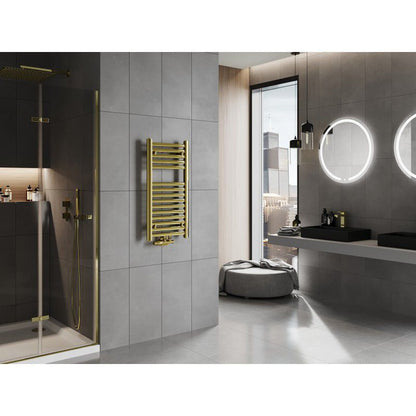 Mexen Hades badeværelsesradiator 800x400 i guld