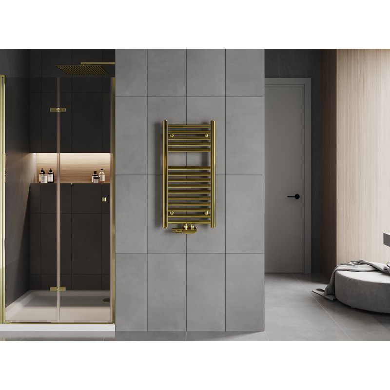 Mexen Hades badeværelsesradiator 800x400 i guld