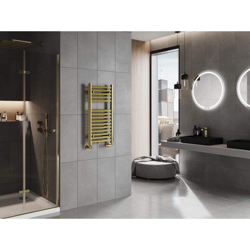 Mexen Hades badeværelsesradiator 800x400 i guld