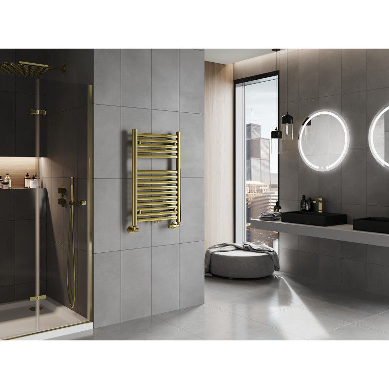 Mexen Hades badeværelsesradiator 800x500 i guld