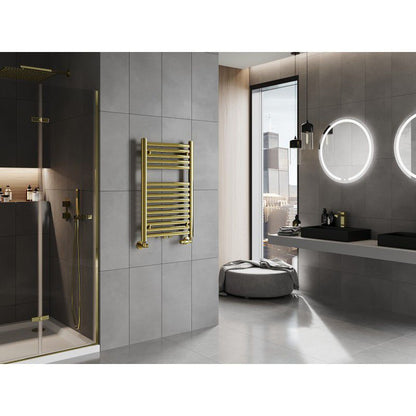Mexen Hades badeværelsesradiator 800x500 i guld