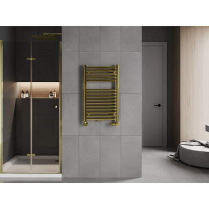 Mexen Hades badeværelsesradiator 800x500 i guld