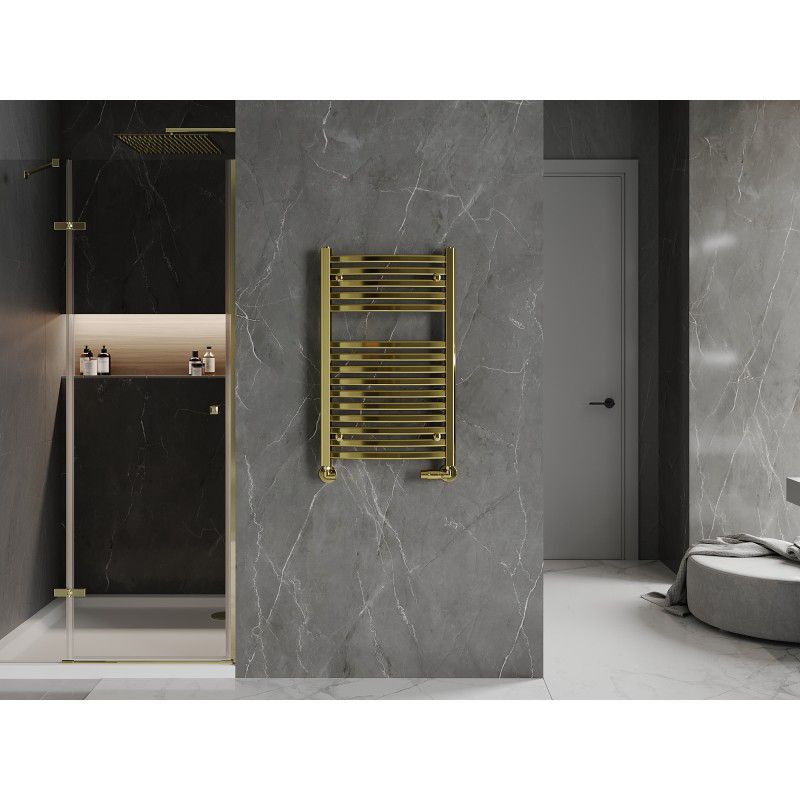 Mexen Helios badeværelsesradiator 800x500 guldfinish