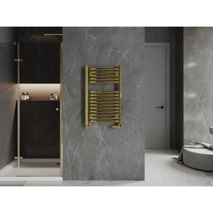 Mexen Helios badeværelsesradiator 800x500 guldfinish
