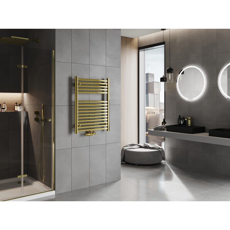 Mexen Hades badeværelsesradiator 800x600 i guld