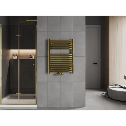 Mexen Hades badeværelsesradiator 800x600 i guld