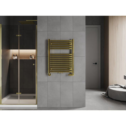 Mexen Hades badeværelsesradiator 800x600 i guld