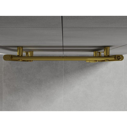 Mexen Hades badeværelsesradiator 800x600 i guld
