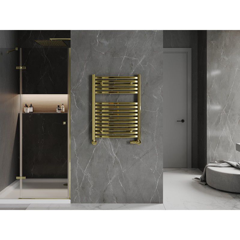 Mexen Helios badeværelsesradiator 800x600 i guld