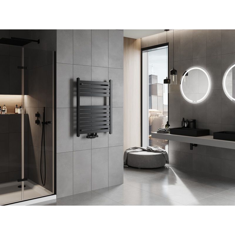 Mexen 800x600 Uran badeværelsesradiator i mat-sort