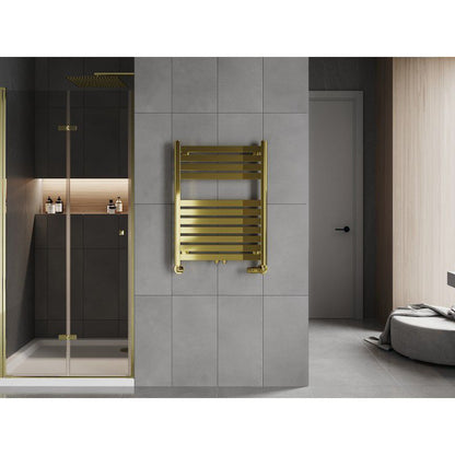 Mexen 800x600 Uran badeværelsesradiator i guld