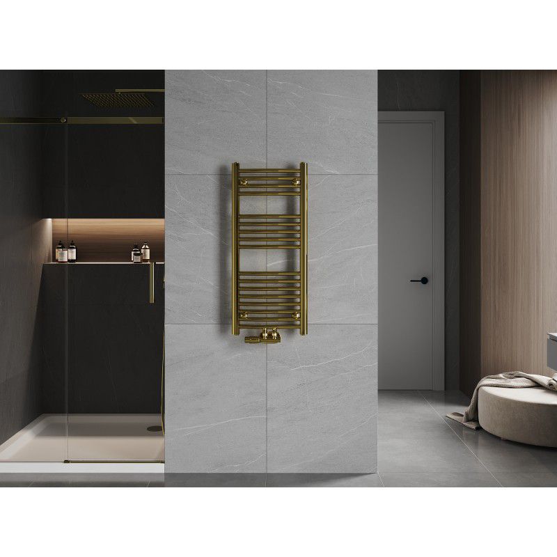 Mexen Ares badeværelsesradiator 900x400 i guld