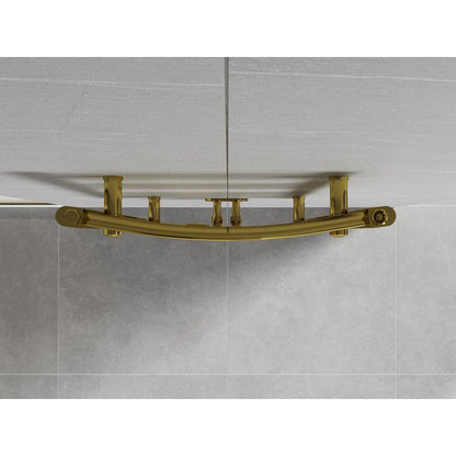 Mexen Ares badeværelsesradiator 900x500 mm i guld