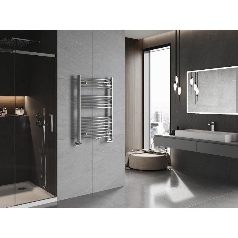 Mexen Ares badeværelsesradiator 900x600 krom