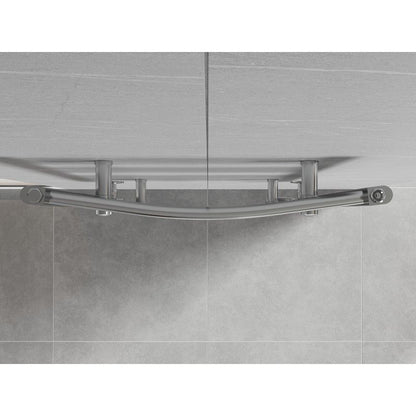 Mexen Ares badeværelsesradiator 900x600 krom