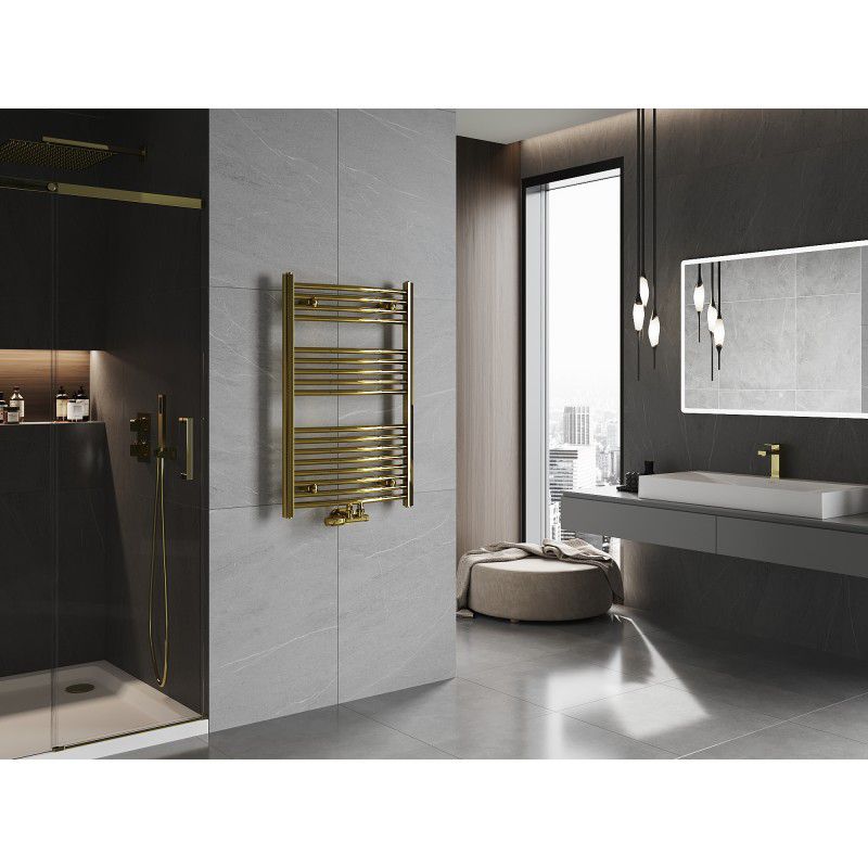 Mexen Ares badeværelsesradiator 900x600 i guld