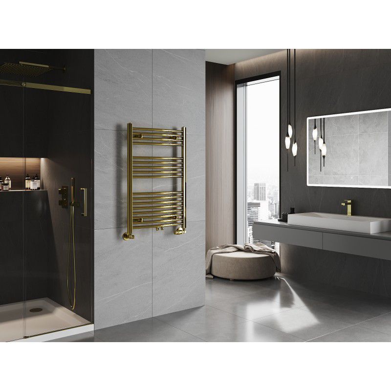 Mexen Ares badeværelsesradiator 900x600 i guld