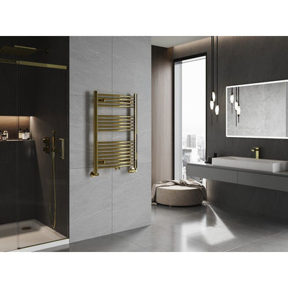 Mexen Ares badeværelsesradiator 900x600 i guld